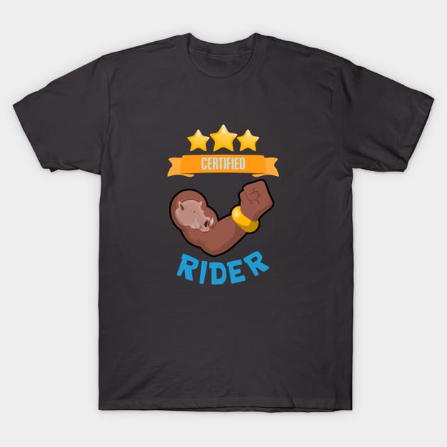 Certified Rider T-Shirt by Marshallpro
